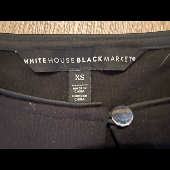 Short Sleeve Black Dress - Picture 2 of 2